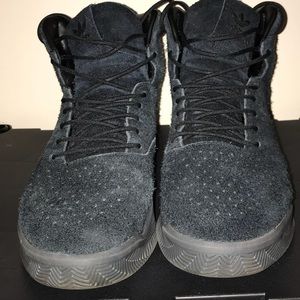 Adidas Tubular doom suede black hightop